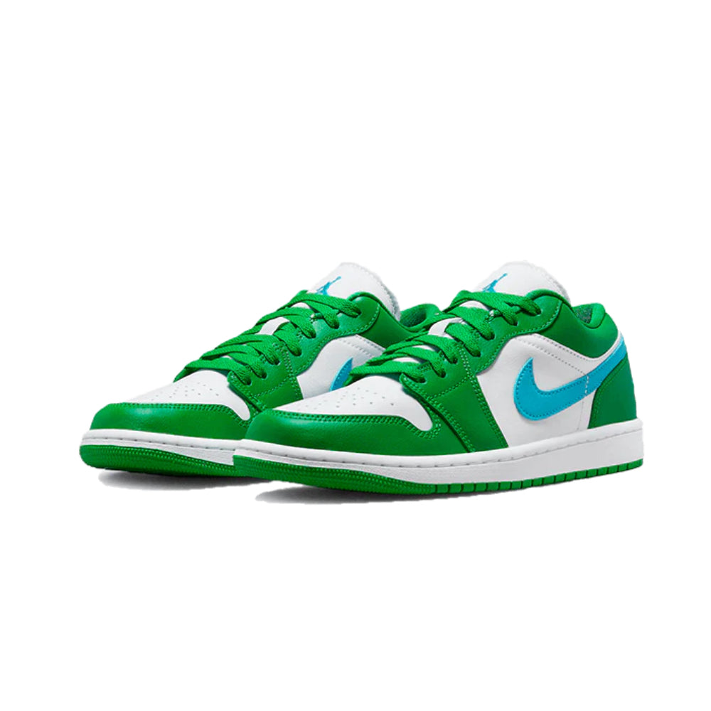 Jordan 1 Low Lucky Green Aquatone