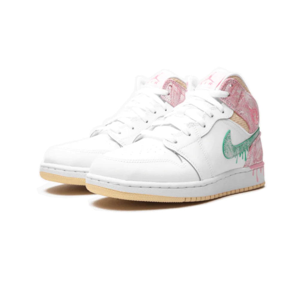 Jordan 1 Mid SE Paint Drip