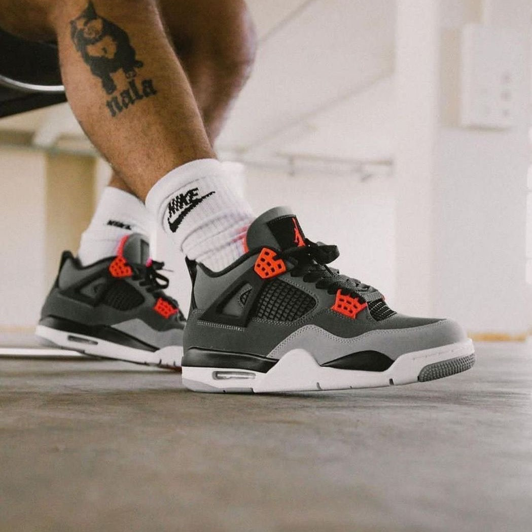 Jordan 4 Retro Infrared - No Stop - Official Shop