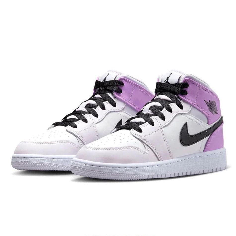 Jordan 1 Mid Barely Grape (GS) - No Stop - Official Shop