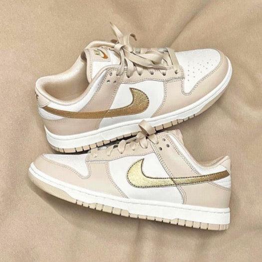 Nike Dunk Low Phantom Metallic Gold W) - No Stop - Official Shop