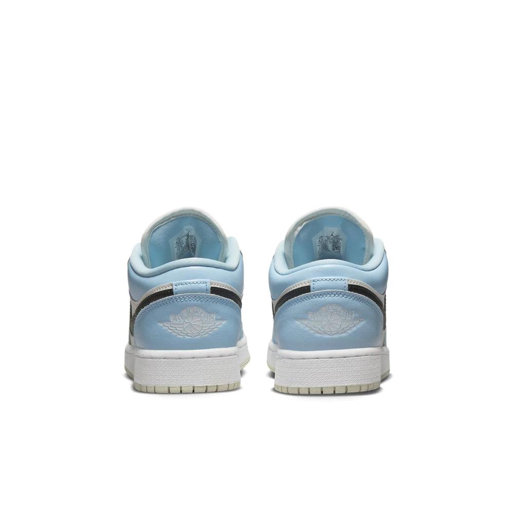Jordan 1 Low Ice Blue Black (GS) - No Stop - Official Shop