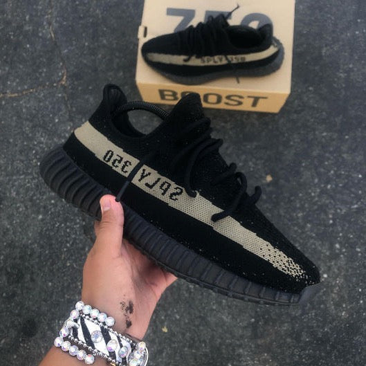 Adidas Yeezy Boost 350 V2 Core Black Green - No Stop - Official Shop