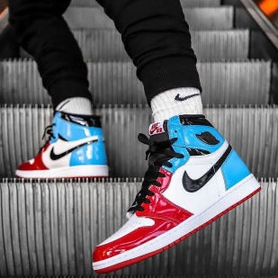 Jordan 1 Retro High Fearless UNC Chicago - No Stop - Official Shop