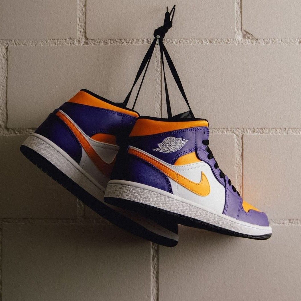 Jordan 1 Mid Lakers (2022)