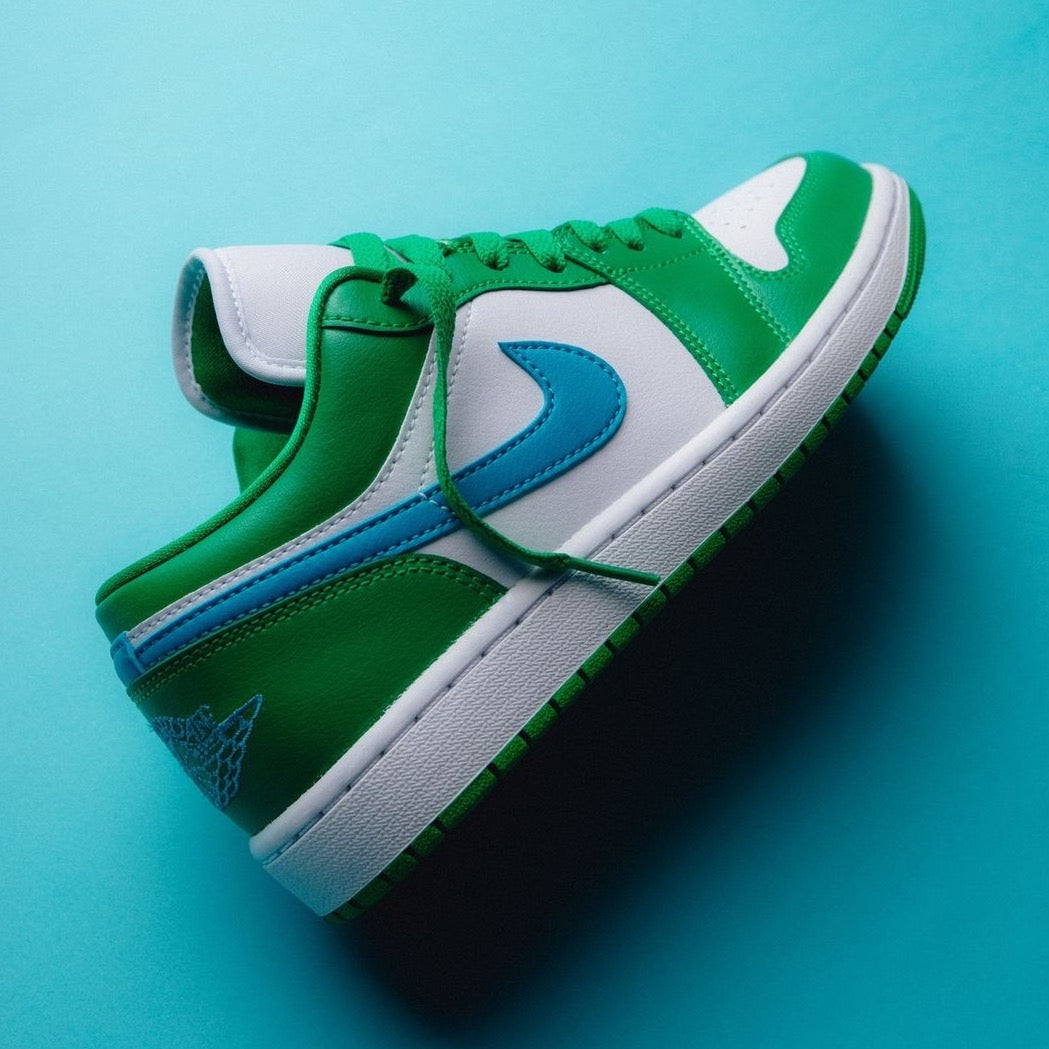 Jordan 1 Low Lucky Green Aquatone