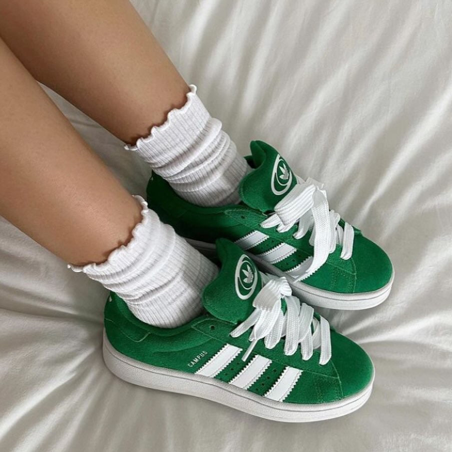 Adidas Campus 00s Green Cloud White