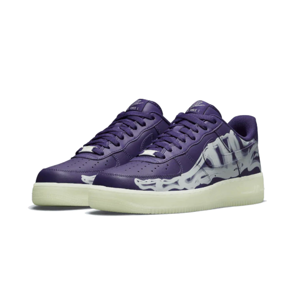 Nike Air Force 1 Low Purple Skeleton Halloween (2021)