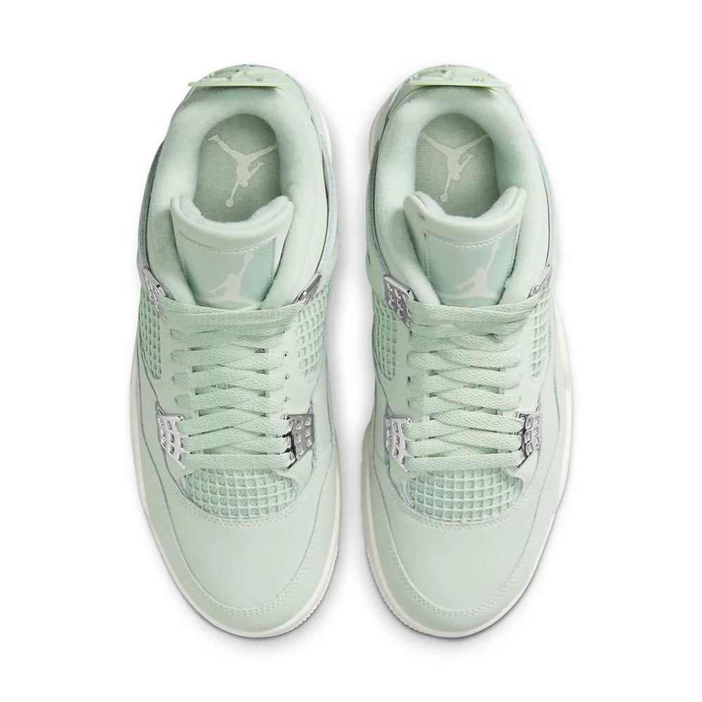 Jordan 4 Retro Seafoam Sail