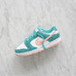 Nike Dunk Low Snakeskin Washed Teal Bleached Coral