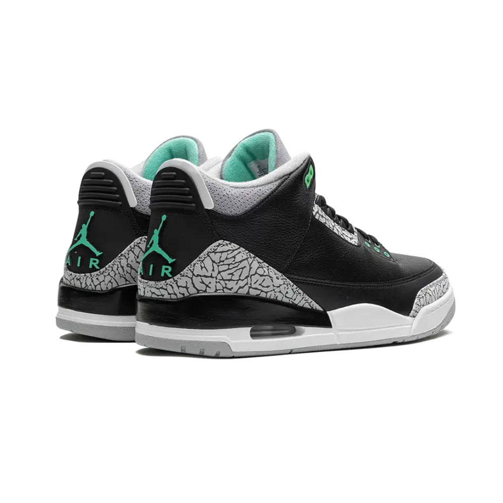 Jordan 3 Retro Green Glow