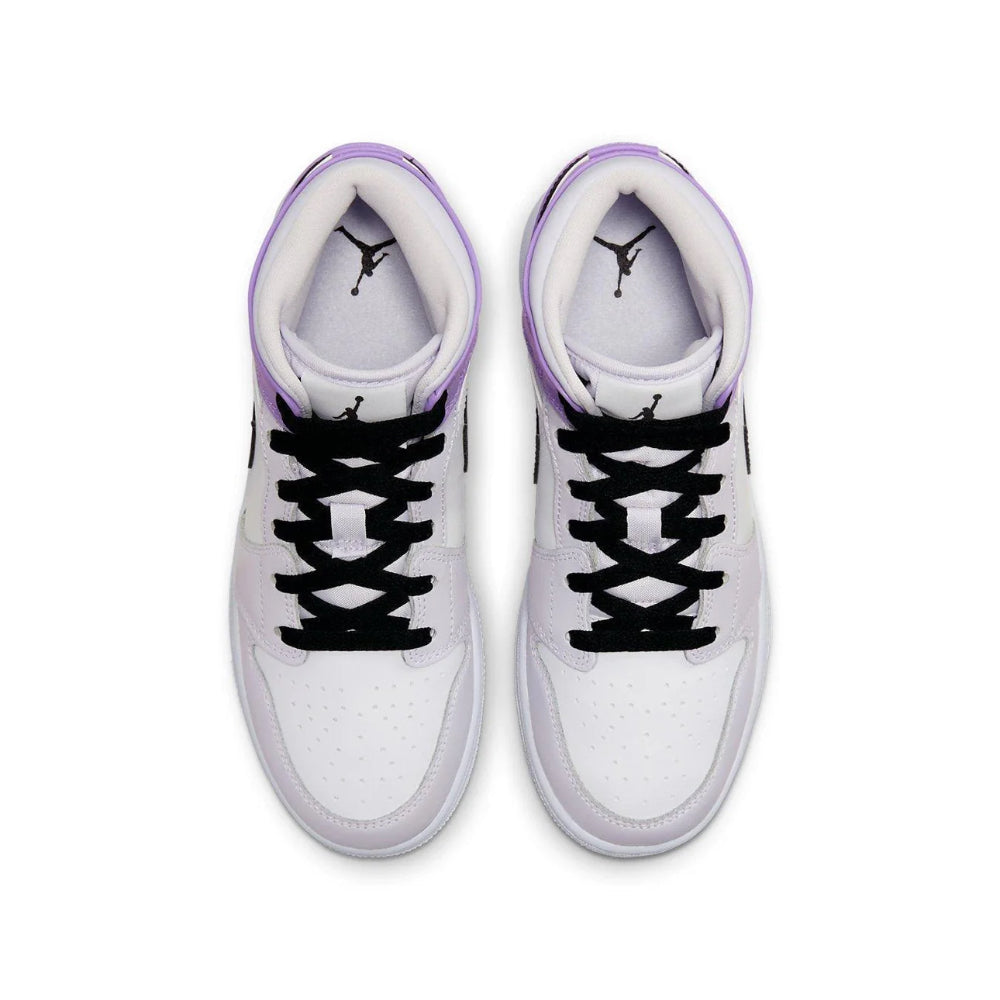 Jordan 1 Mid Barely Grape (GS)