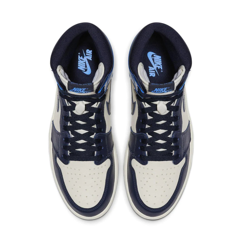 Jordan 1 Retro High Obsidian UNC