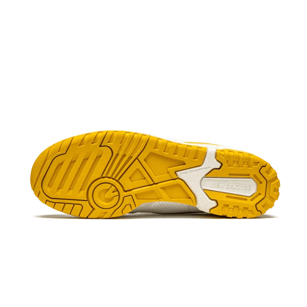 New Balance 550 Sea Salt Varsity Gold