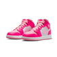 Jordan 1 Mid Fierce Pink