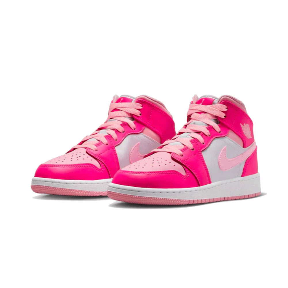 Jordan 1 Mid Fierce Pink