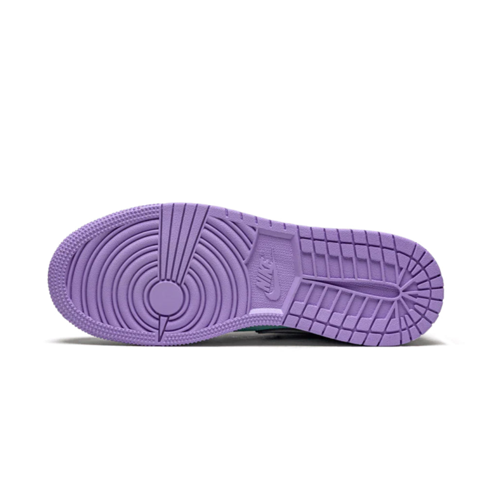 Jordan 1 Mid Purple Aqua