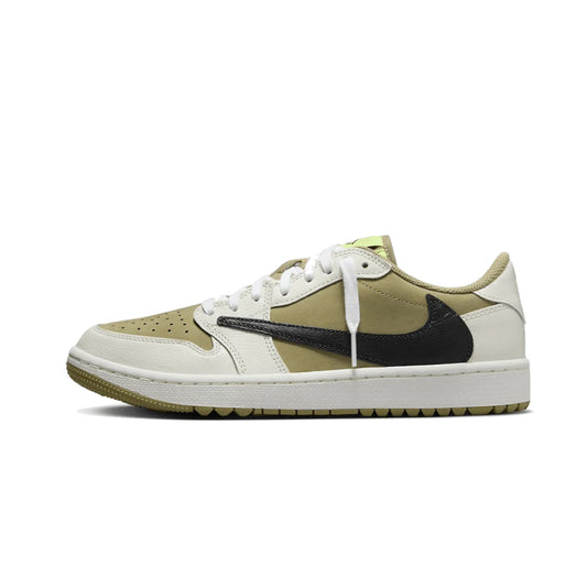 Jordan 1 Retro Low Golf Travis Scott Neutral Olive