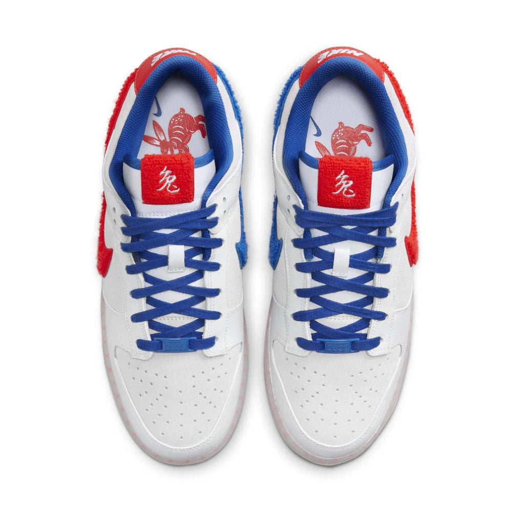 Nike Dunk Low Retro PRM Year of the Rabbit White Crimson