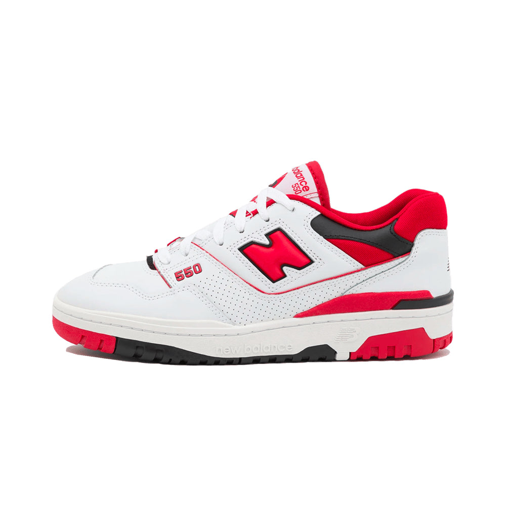 New Balance 550 White Red - No Stop - Official Shop