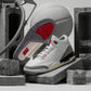 Jordan 3 Retro White Cement Reimagined - No Stop - Official Shop
