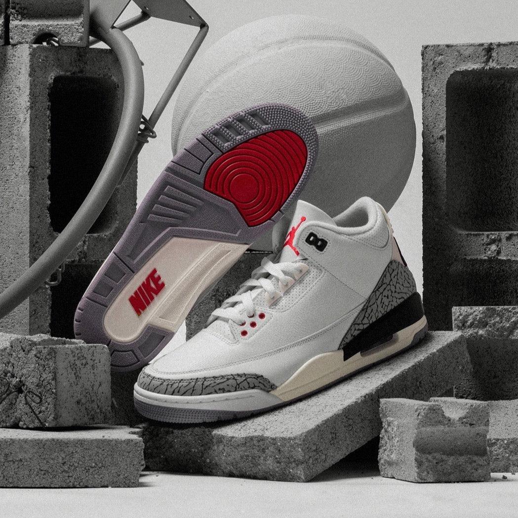 Jordan 3 Retro White Cement Reimagined - No Stop - Official Shop