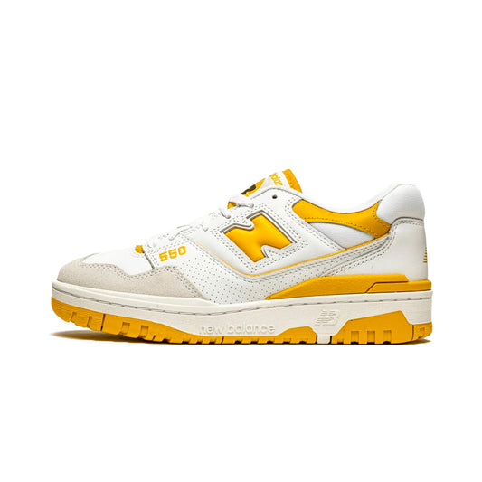 New Balance 550 Sea Salt Varsity Gold - No Stop - Official Shop